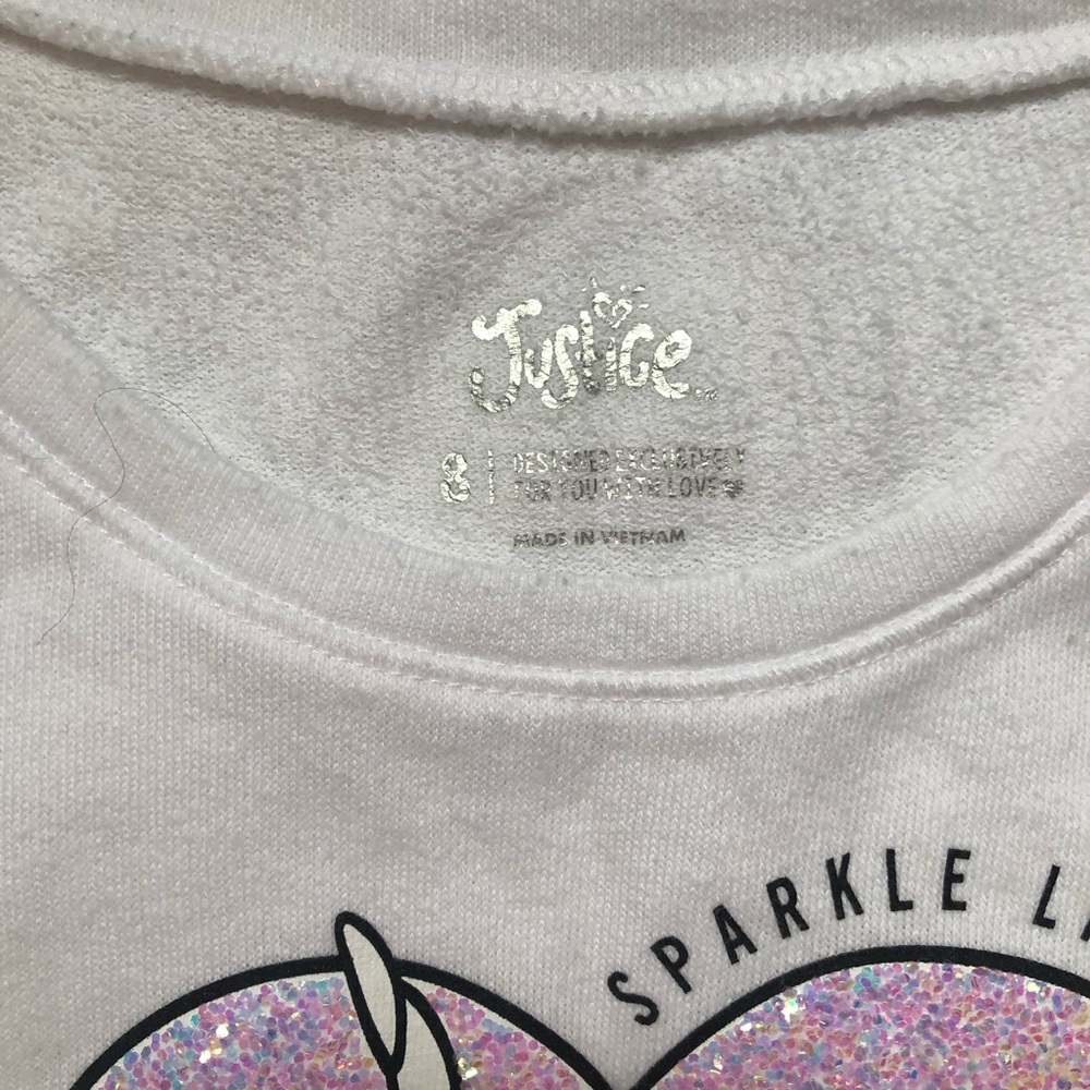 Justice cold shoulder sweatshirt - Picture 3 of 6